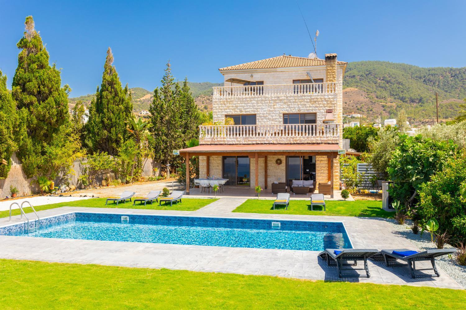 Villa Beach Heaven Pomos Exterior foto