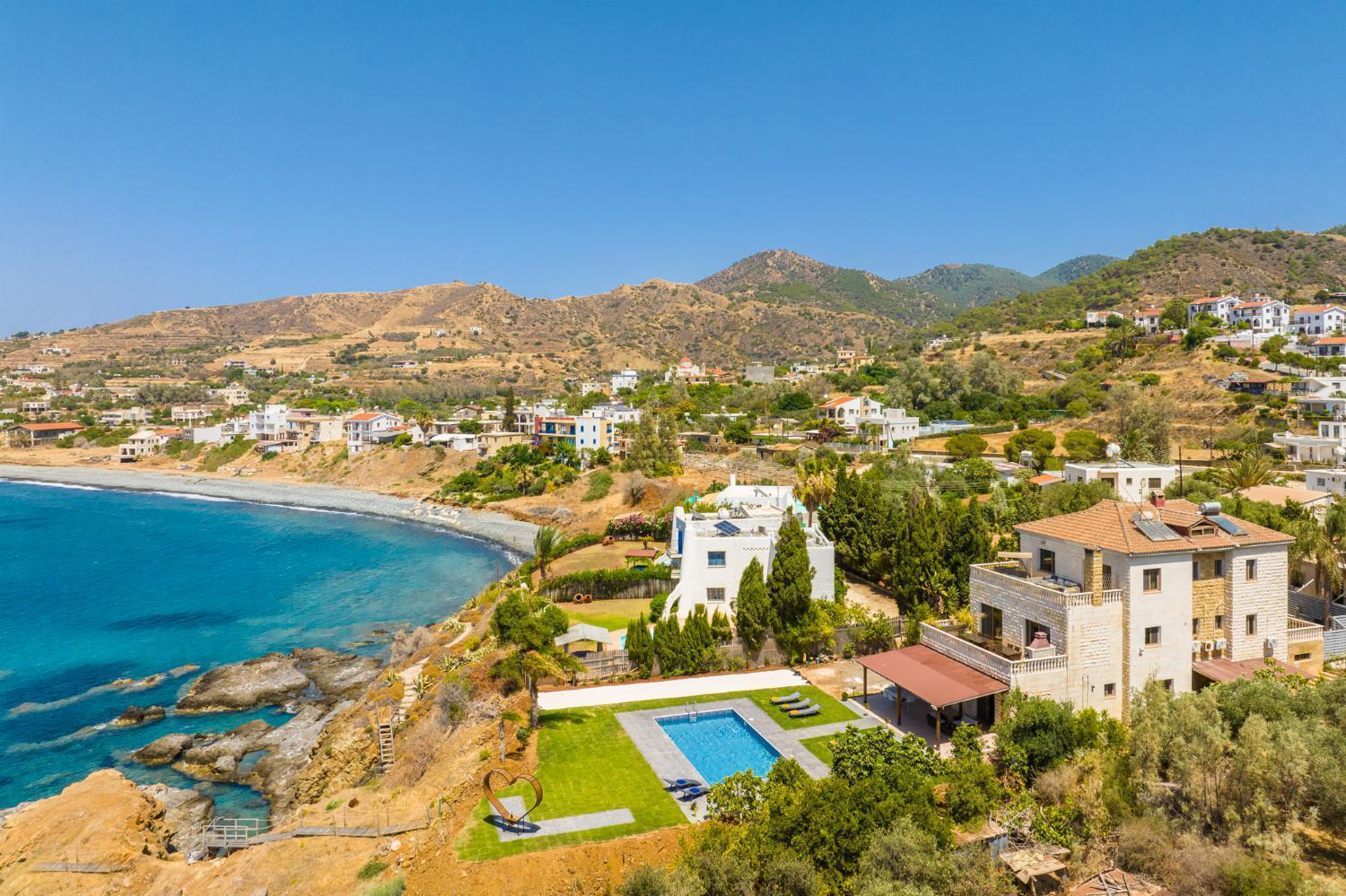 Villa Beach Heaven Pomos Exterior foto