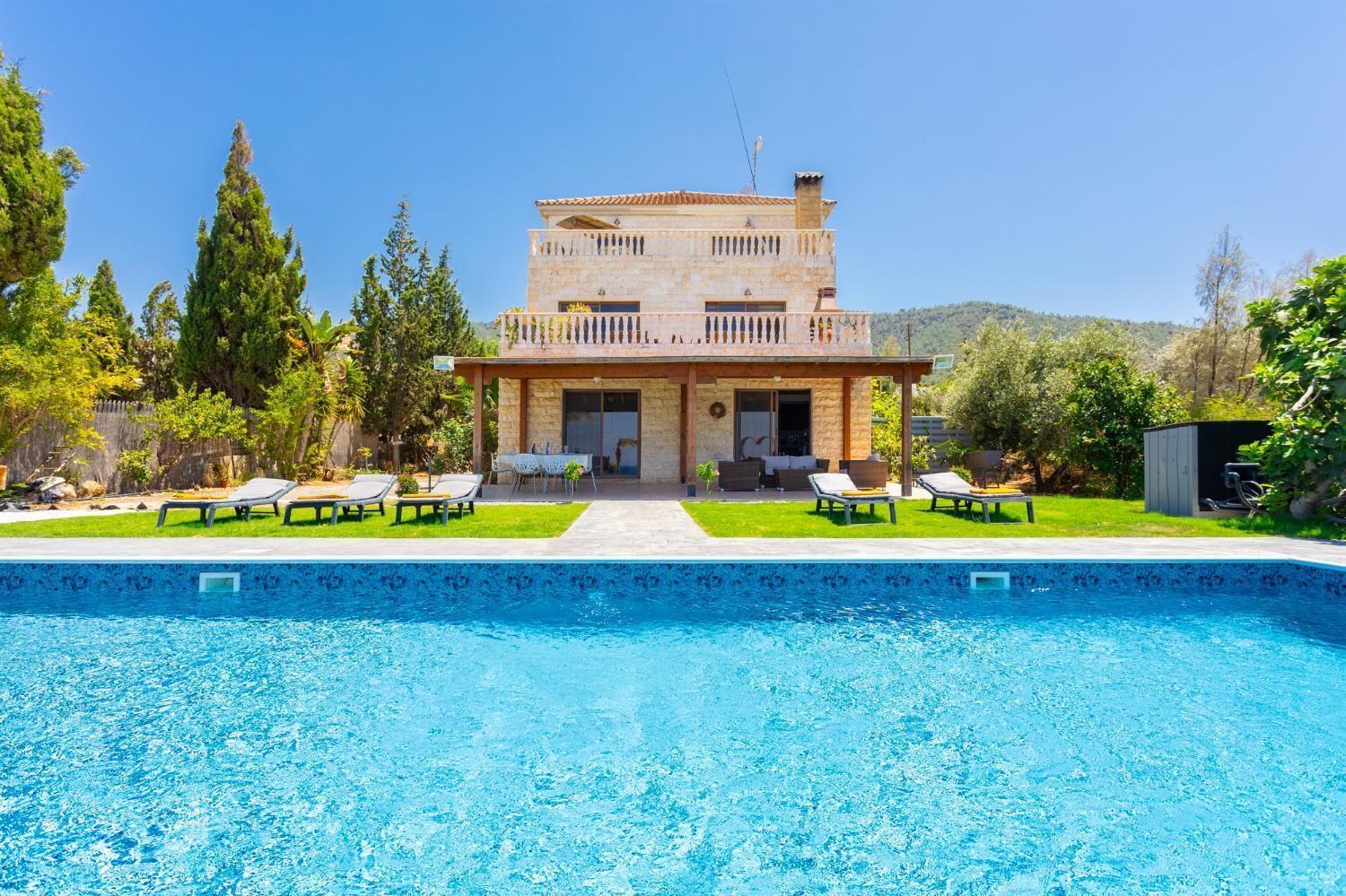 Villa Beach Heaven Pomos Exterior foto